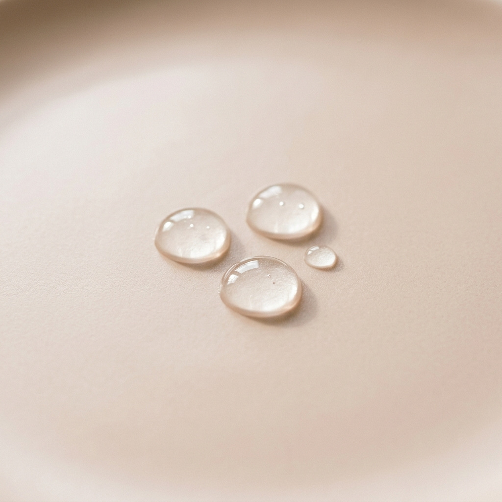 Hyaluronic acid droplets